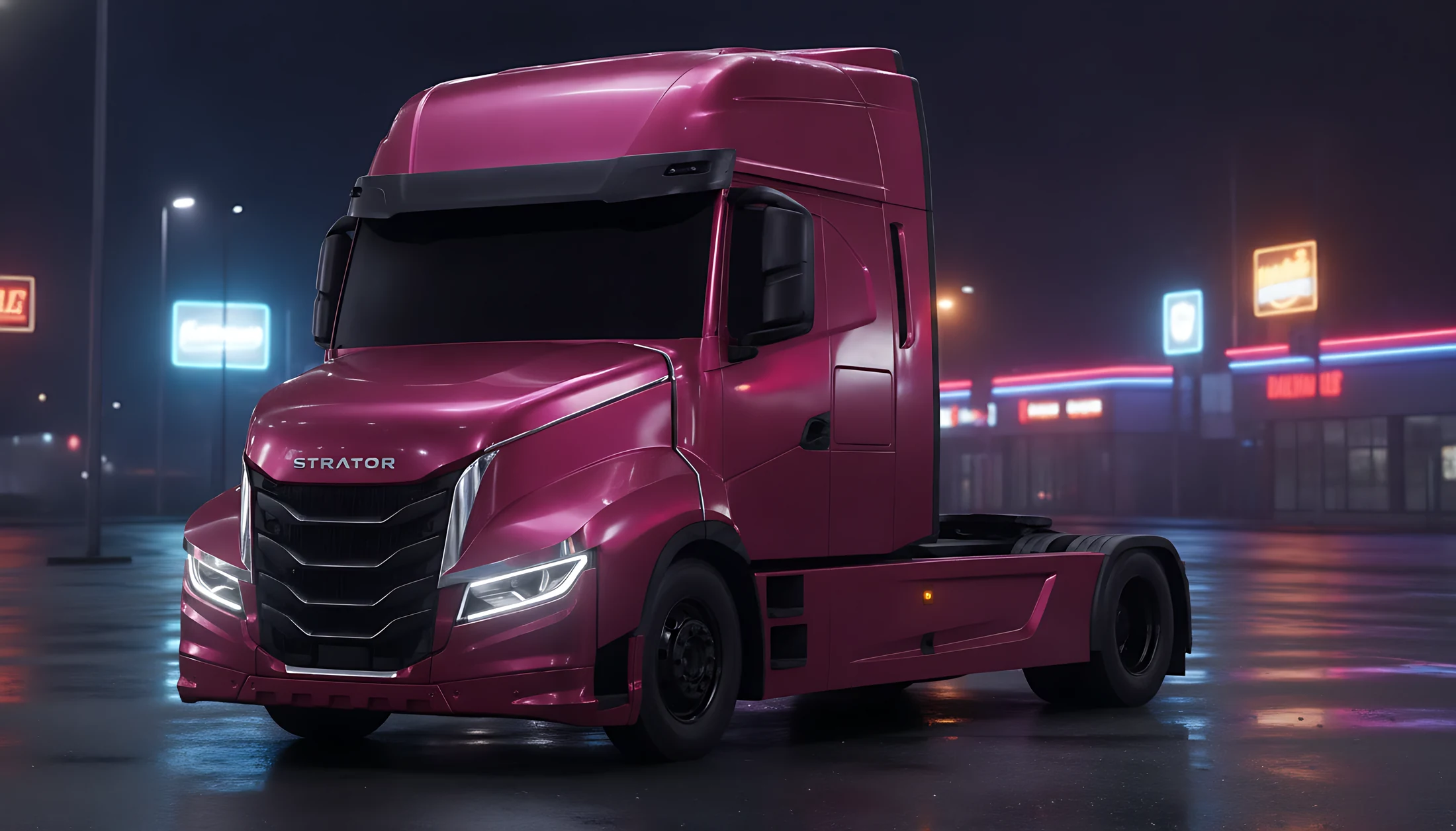 Esempio: IVECO Strator 4x2 Magenta metallizzato