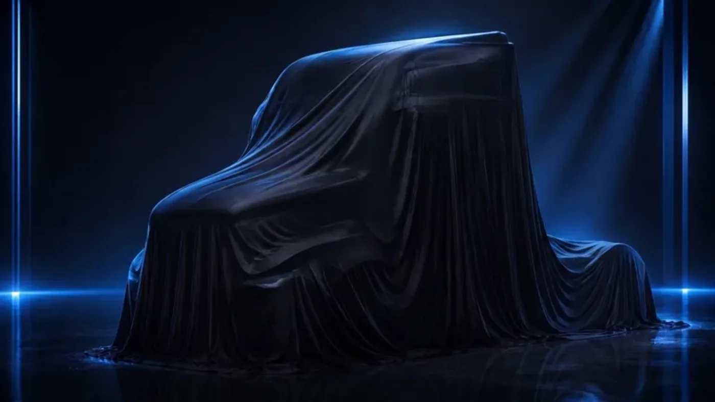 IVECO STRATOR onder een doek, de onthulling in 2026