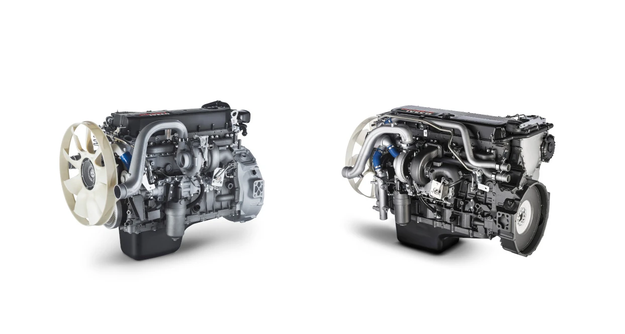De FPT XC13-dieselmotor van de STRATOR in detail